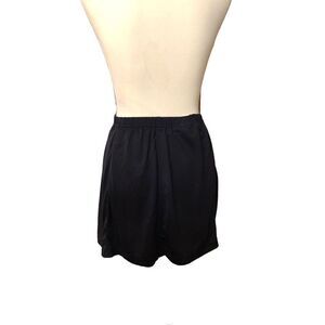 Tail black tennis sport skirt